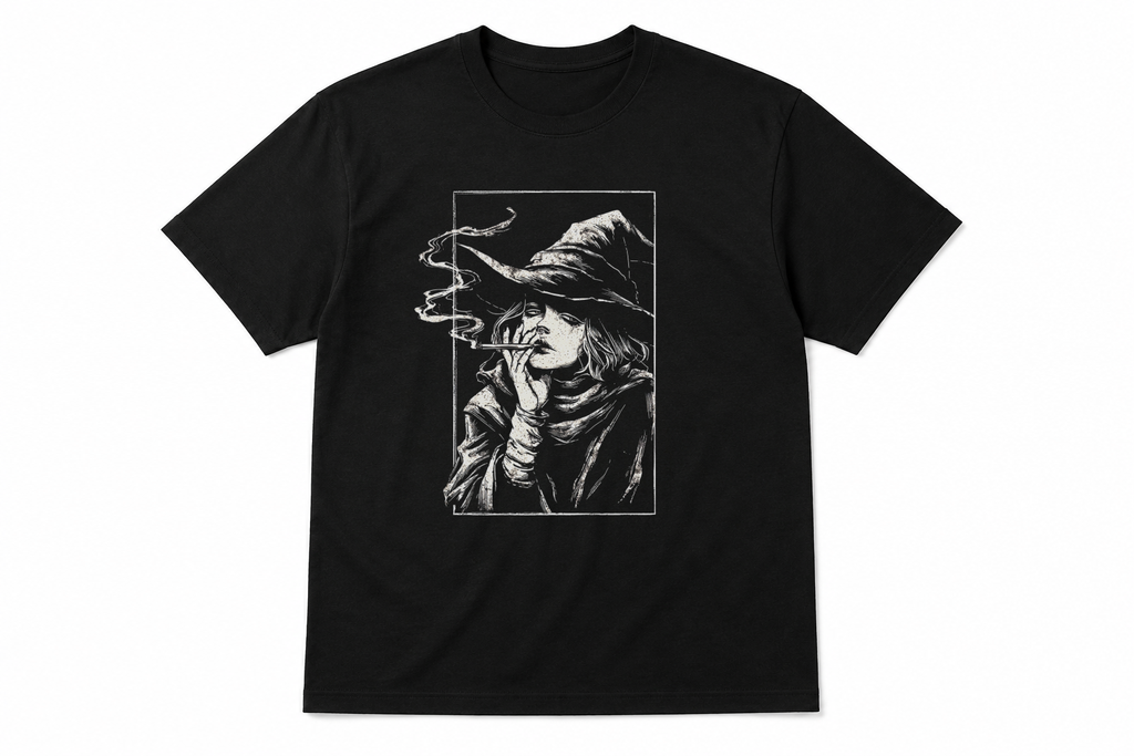 Witch Smoking Shirt